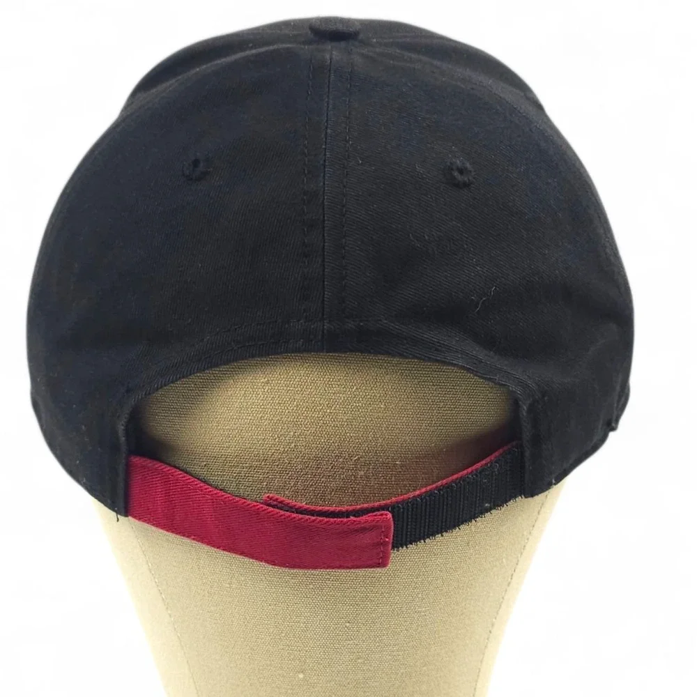 Brand MIT Engineers Youth Adjustable 47 Hat Black Red Strapback Baseball Cap